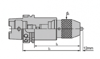 Адаптер сверлильного патрона HSK(A)SPU